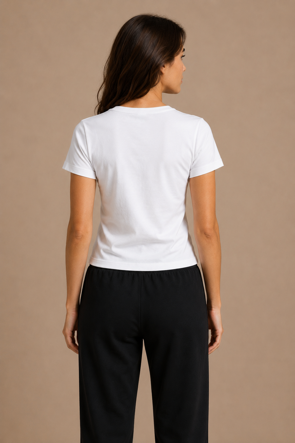 The Clean Rib Baby Tee — 100% Organic Cotton