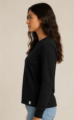The Clean Long Sleeve — 100% Organic Cotton
